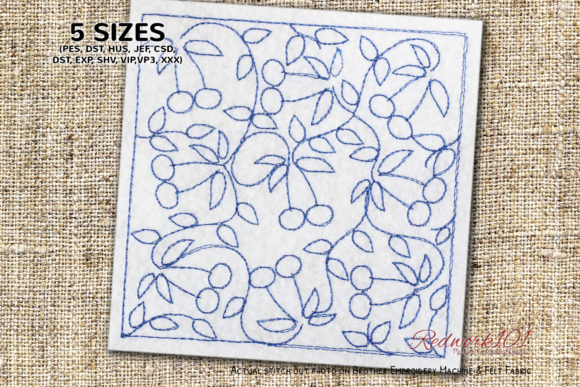 Cherry Pattern Review: A Delightful Embroidery Design for Handmade Gifts