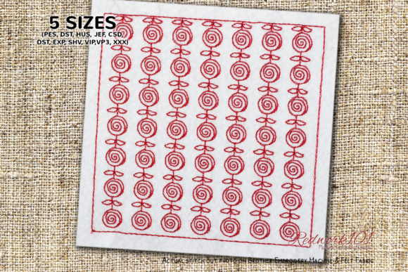 Flower Abstract Pattern Review for Etsy & Small Shop Use