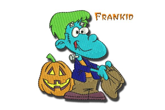 Frankid: A Heartfelt Embroidery Design for Personalized Gifts