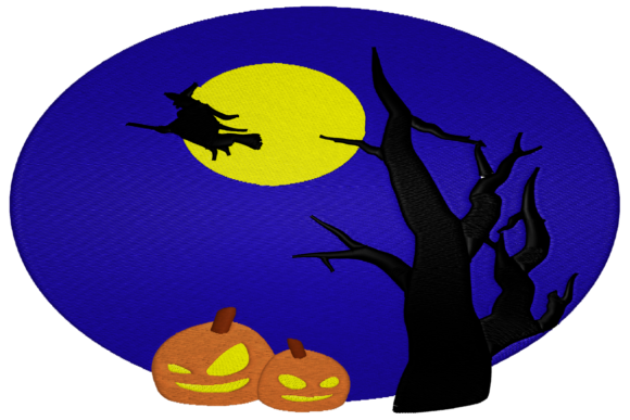 Halloween Witch Midnight Embroidery Design Review