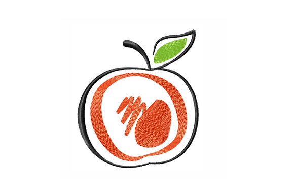 Hand Drawn Apple Embroidery Review