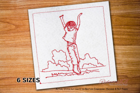 Happy Cartoon Boy Machine Embroidery Design Review