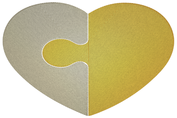 Heart Puzzle Embroidery Design Review for Personalized Gifts