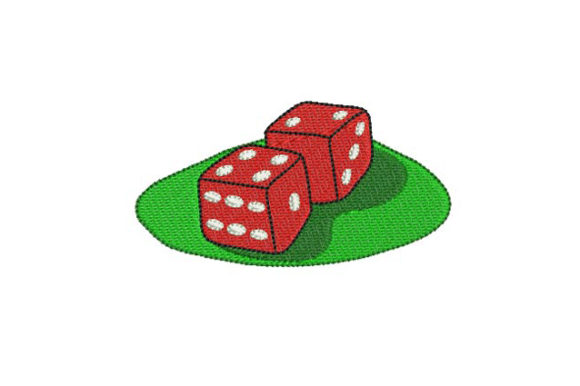 Pair of Dice Embroidery Design Review for Craft Fairs