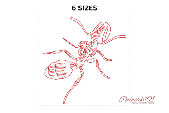 Pharaoh Ant Redwork: A Seasonal Embroidery Design Review