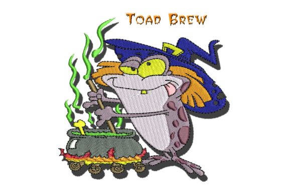 Toad Brew Embroidery Design Review for Boutique Sweatshirts